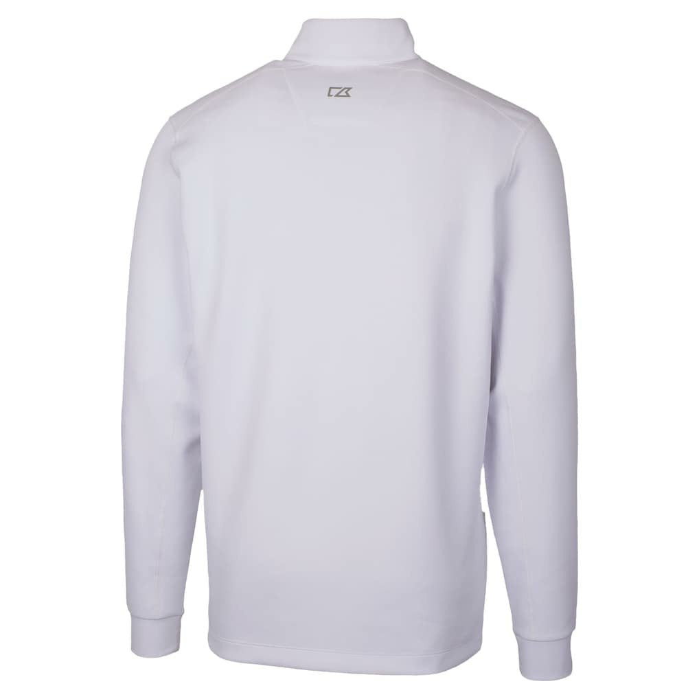 Las Vegas Raiders Cutter & Buck Traverse Stretch Quarter-Zip Top - White for sale