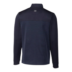New York Giants Cutter & Buck Traverse Stripe Stretch DryTec Quarter-Zip Top - Navy cheap