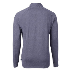 Seattle Seahawks Cutter & Buck Big & Tall Adapt Eco Raglan Quarter-Zip Jacket - Heather Navy outlet
