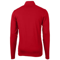 San Francisco 49ers Cutter & Buck Big & Tall Virtue Eco Pique Quarter-Zip Jacket - Scarlet for sale