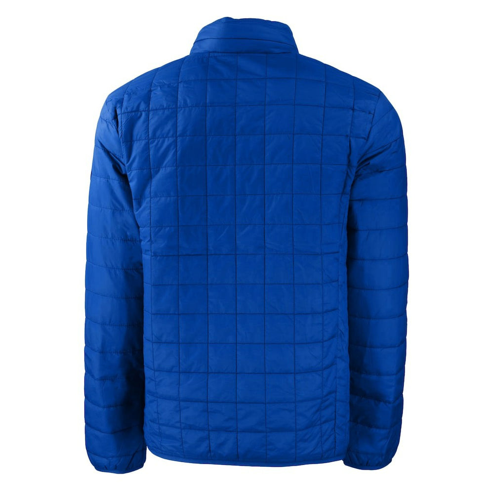 Buffalo Bills Cutter & Buck Big & Tall Rainier PrimaLoft Eco Insulated Full-Zip Hoodie Puffer Jacket - Royal on sale