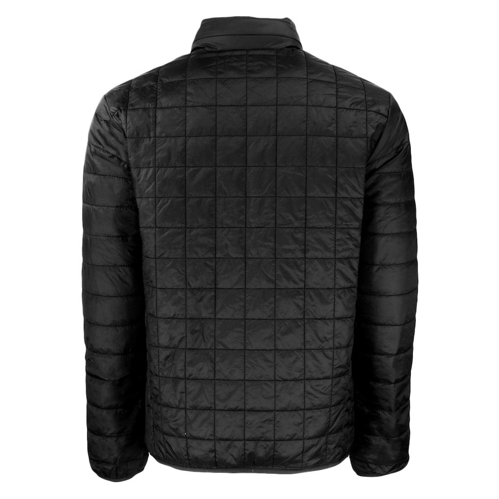 Green Bay Packers Cutter & Buck Big & Tall Rainier PrimaLoft Eco Insulated Full-Zip Hoodie Puffer Jacket - Black sale