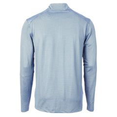 Los Angeles Chargers Cutter & Buck Big & Tall Virtue Eco Pique Micro Stripe Tri-Blend Quarter-Zip Jacket - Powder Blue online