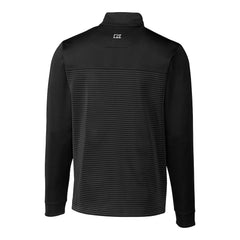 Indianapolis Colts Cutter & Buck Traverse Eco Stripe Tri-Blend DryTec Quarter-Zip Jacket - Black outlet