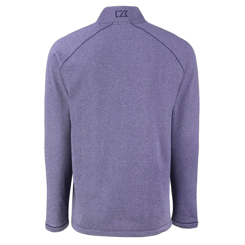 Baltimore Ravens Cutter & Buck Peshastin Eco Fleece Tri-Blend Raglan Recycled Quarter-Zip Jacket - Heather Purple discount
