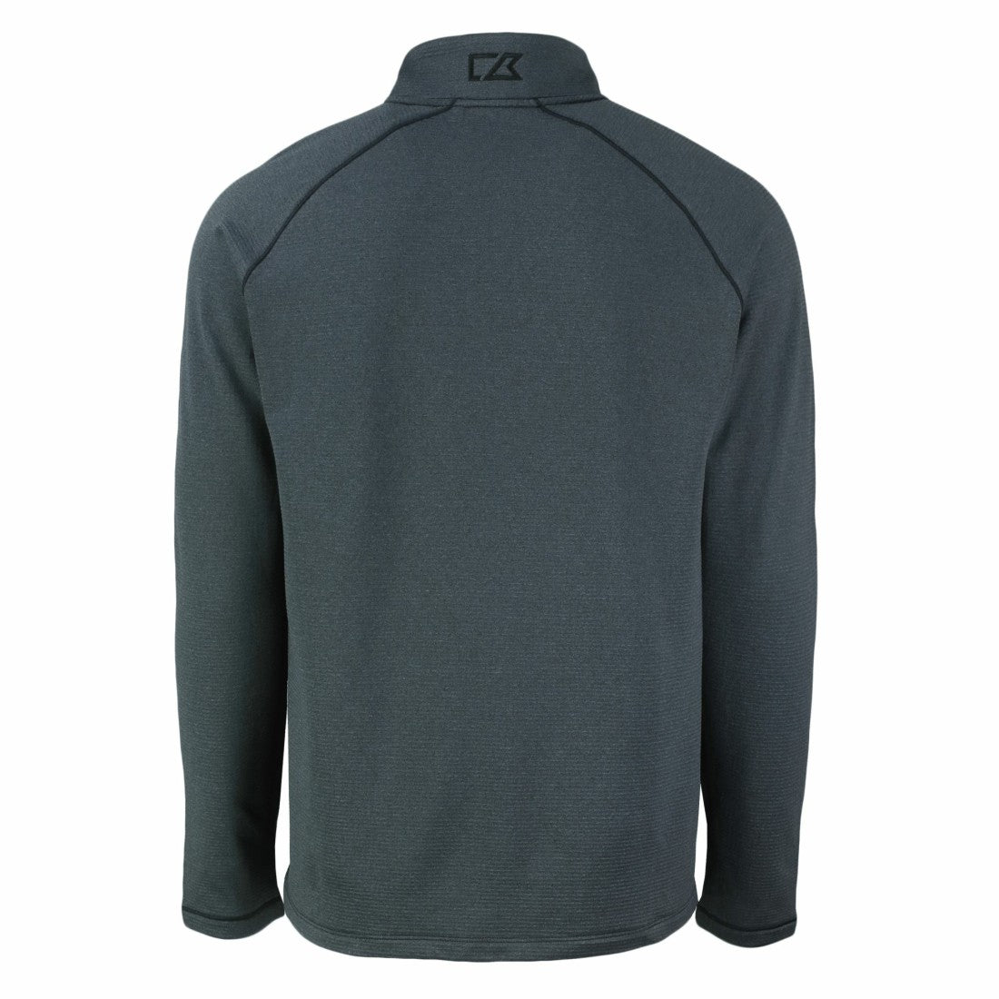 Detroit Lions Cutter & Buck Peshastin Eco Fleece Tri-Blend Raglan Recycled Quarter-Zip Jacket - Heather Black on sale