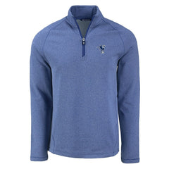 Indianapolis Colts Cutter & Buck Peshastin Eco Fleece Tri-Blend Raglan Recycled Quarter-Zip Jacket - Heather Royal online