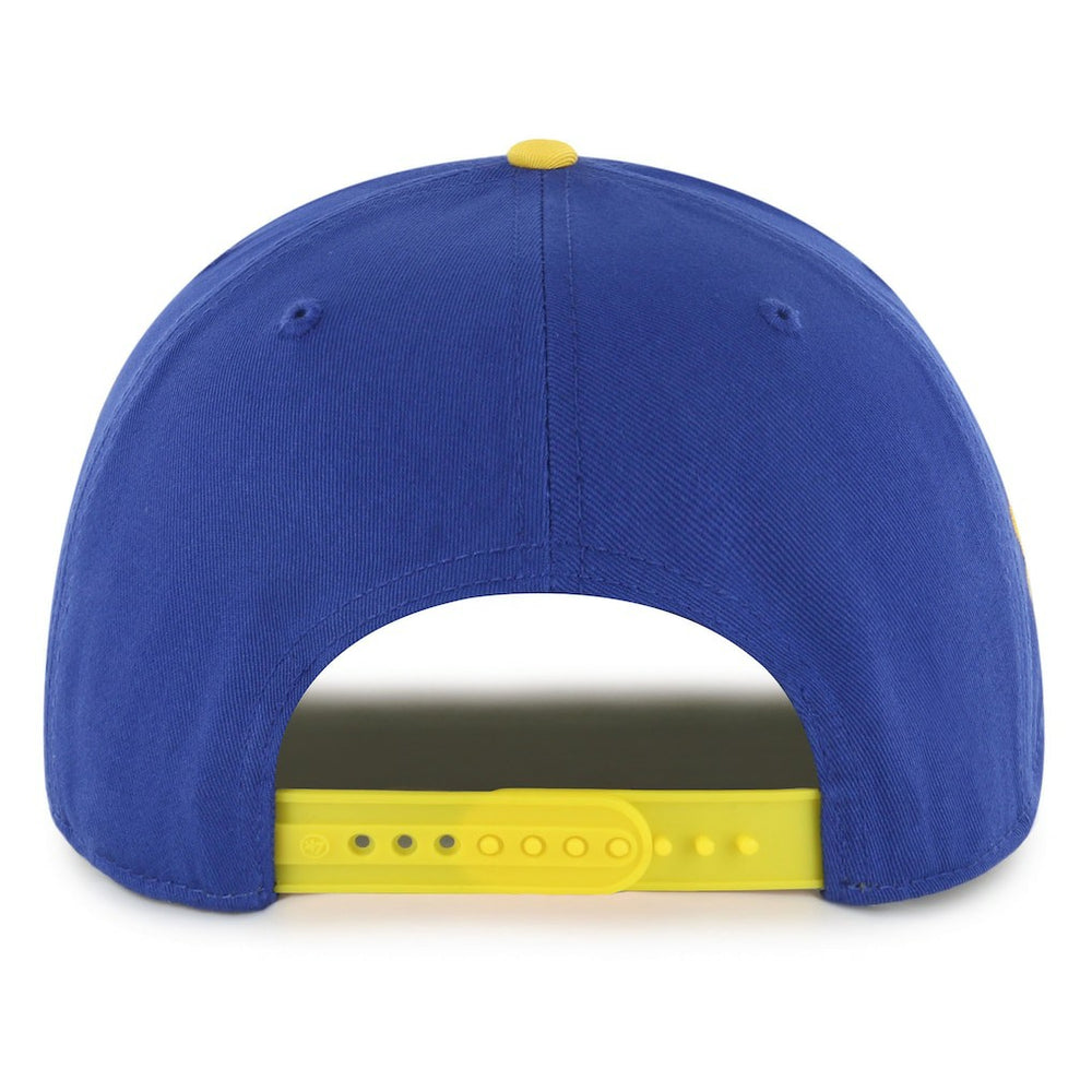 Golden State Warriors '47 Dropshadow Rope Hitch Adjustable Hat sale - Royal/Gold on sale
