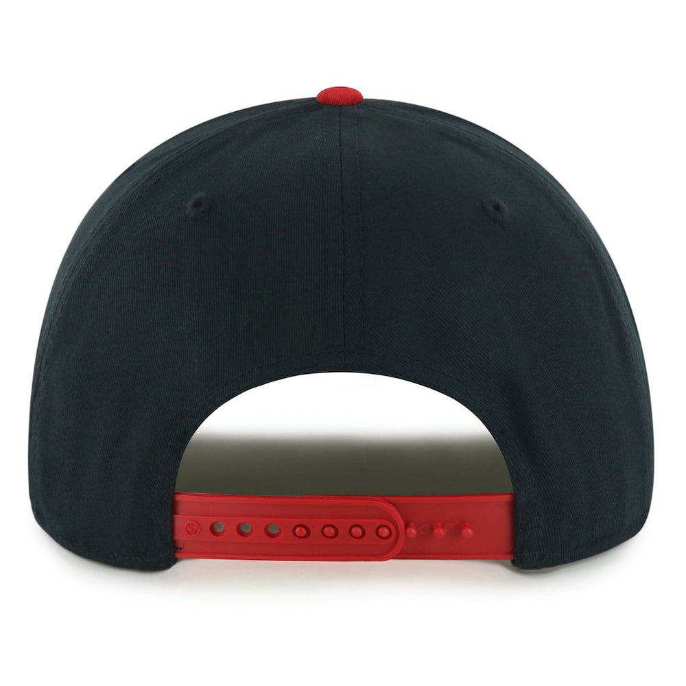 Chicago Bulls '47 Dropshadow Rope Hitch Adjustable Hat - Black/Red for sale