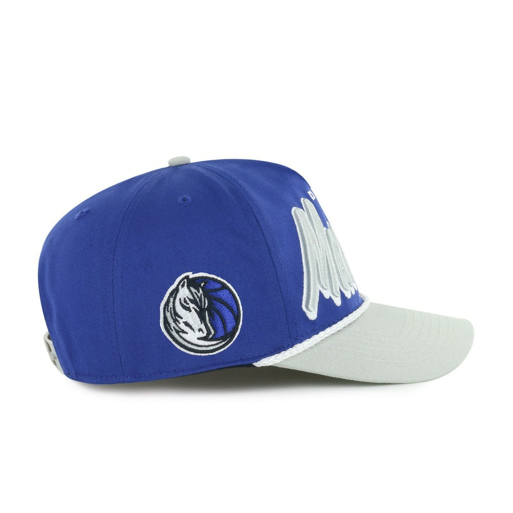 Dallas Mavericks '47 Dropshadow Rope Hitch Adjustable Hat sale - Blue/Gray cheap