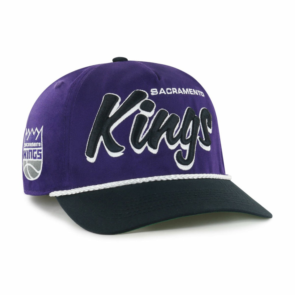 Sacramento Kings '47 Dropshadow Rope Hitch Adjustable Hat - Purple/Black sale