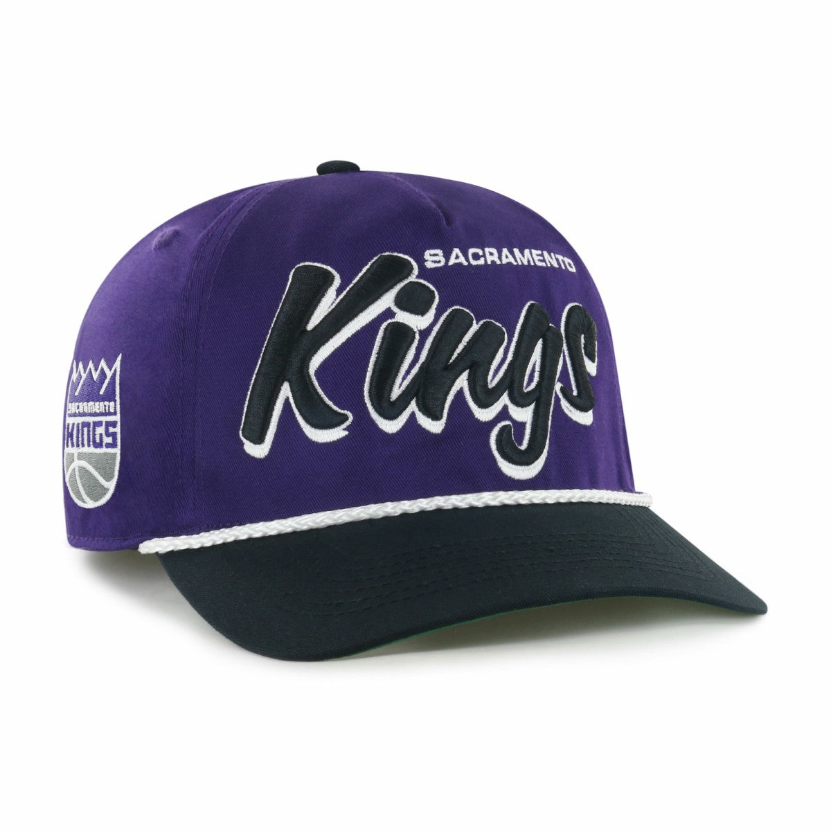 Sacramento Kings '47 Dropshadow Rope Hitch Adjustable Hat - Purple/Black sale