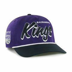 Sacramento Kings '47 Dropshadow Rope Hitch Adjustable Hat - Purple/Black sale