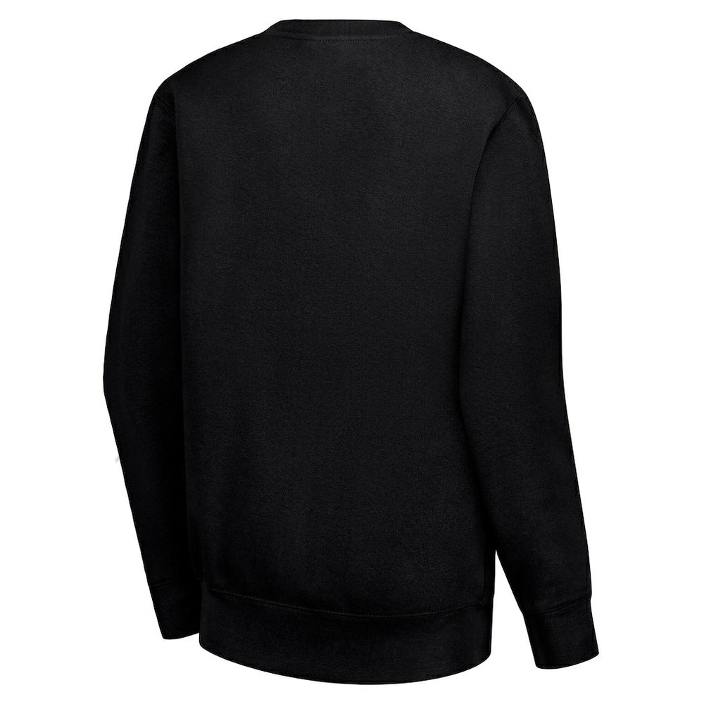 Golden State Warriors G-III 4Her by Carl Banks Women's Leopard Heart Fleece Pullover Sweatshirt sale - Black for sale