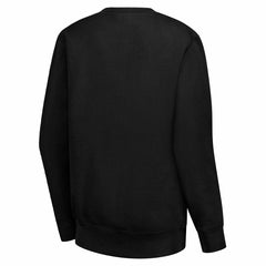 Los Angeles Lakers G-III 4Her by Carl Banks Women's Leopard Heart Fleece Pullover Sweatshirt - Black on sale