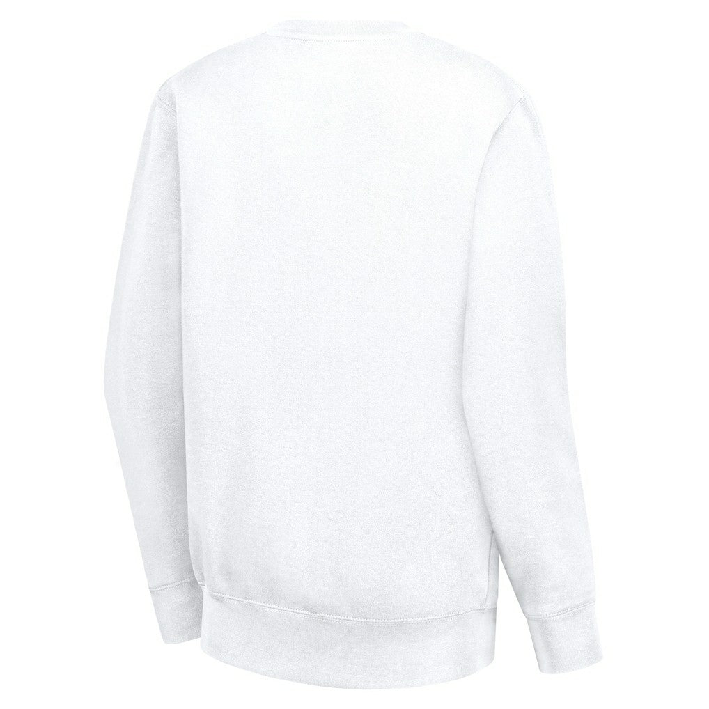 Cleveland Cavaliers G-III 4Her by Carl Banks Women's Leopard Heart Fleece Pullover Sweatshirt sale - White shop