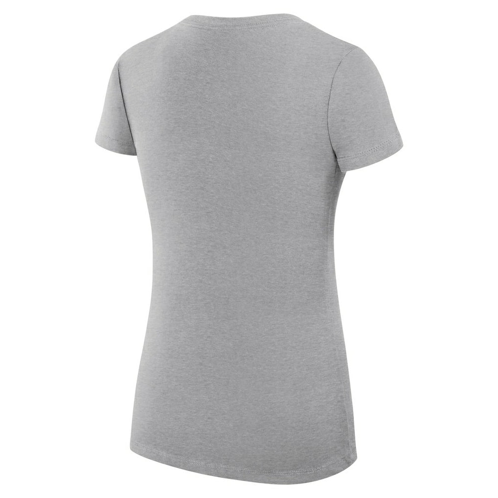 Indiana Pacers G-III 4Her by Carl Banks Women's Super-Slim Fit Lightweight Leopard Heart V-Neck T-Shirt - Heather Gray online