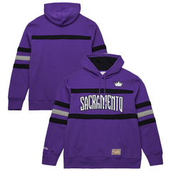 Sacramento Kings Hardwood Classics Nights Head Coach Pullover Hoodie - Purple on sale
