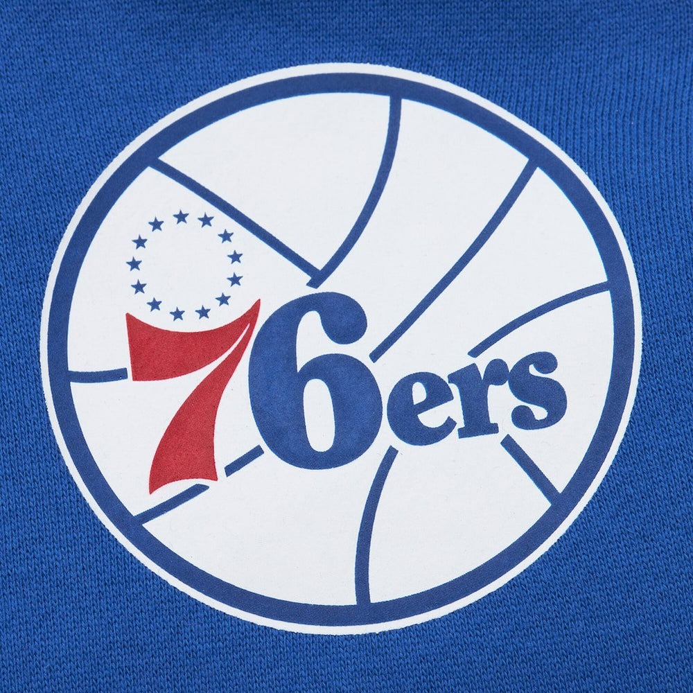 Philadelphia 76ers Hardwood Classics There & Back 2.0 Vintage Pullover Sweatshirt - Royal shop