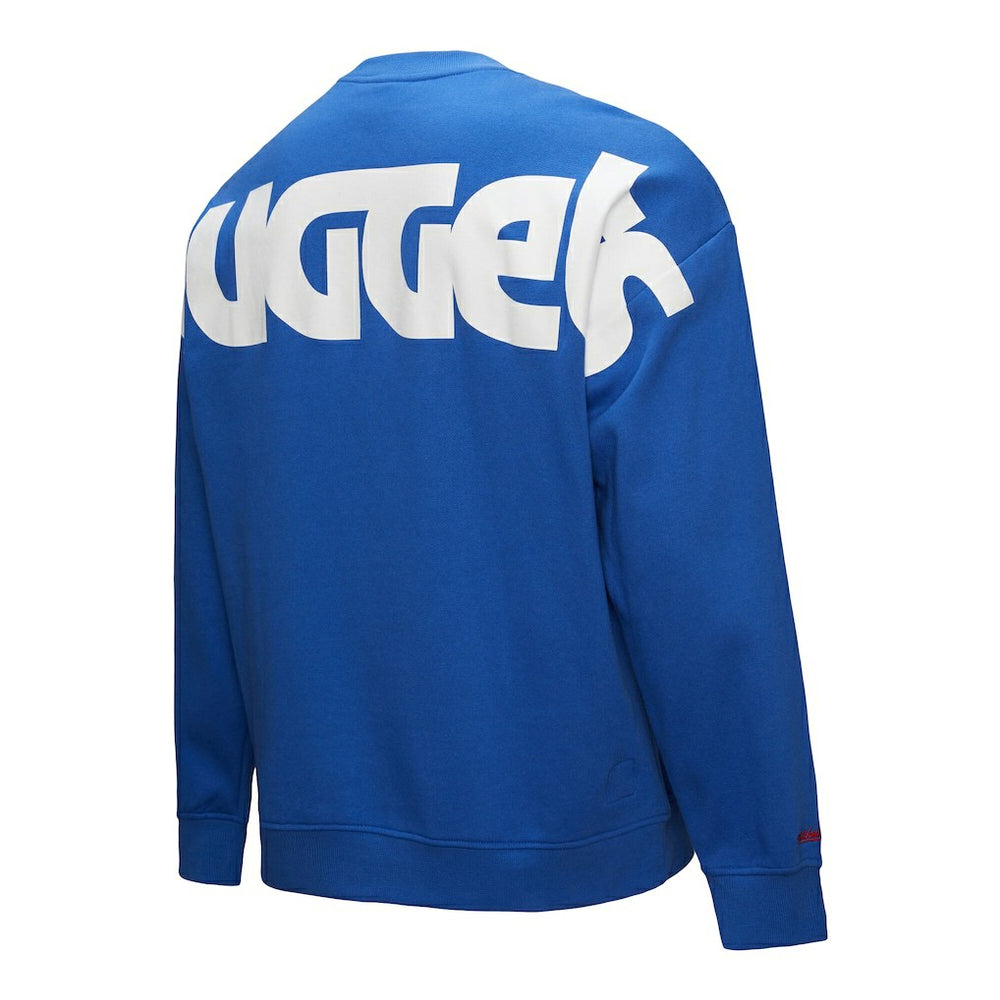 Denver Nuggets Hardwood Classics There & Back 2.0 Vintage Pullover Sweatshirt sale - Royal outlet
