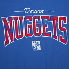 Denver Nuggets Hardwood Classics There & Back 2.0 Vintage Pullover Sweatshirt sale - Royal outlet