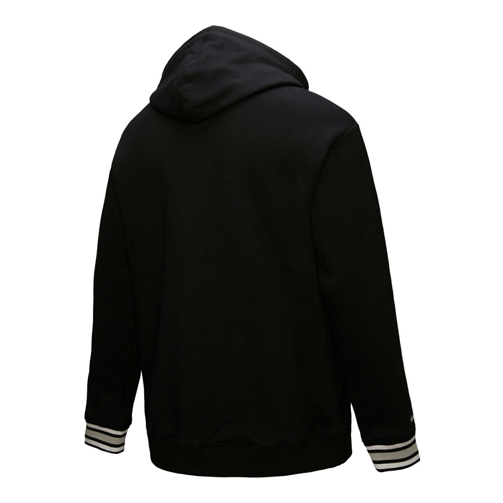 Sacramento Kings Chainstitch Applique Vintage Heavyweight Pullover Hoodie - Black discount