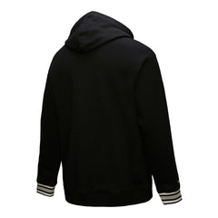 Sacramento Kings Chainstitch Applique Vintage Heavyweight Pullover Hoodie - Black discount