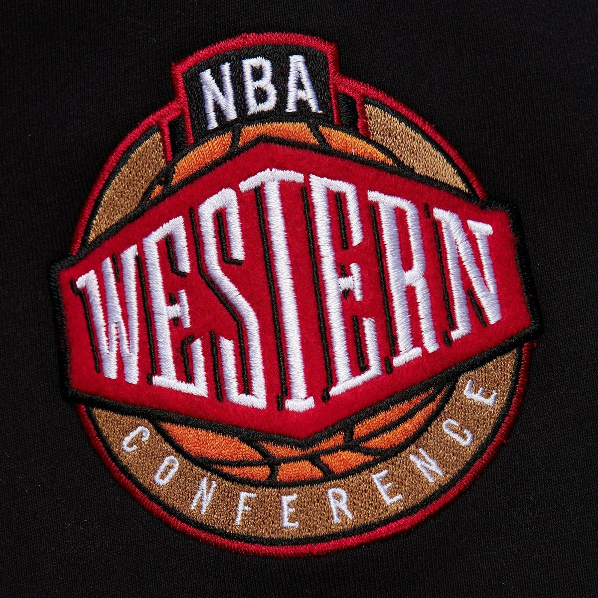 Sacramento Kings Chainstitch Applique Vintage Heavyweight Pullover Hoodie - Black discount