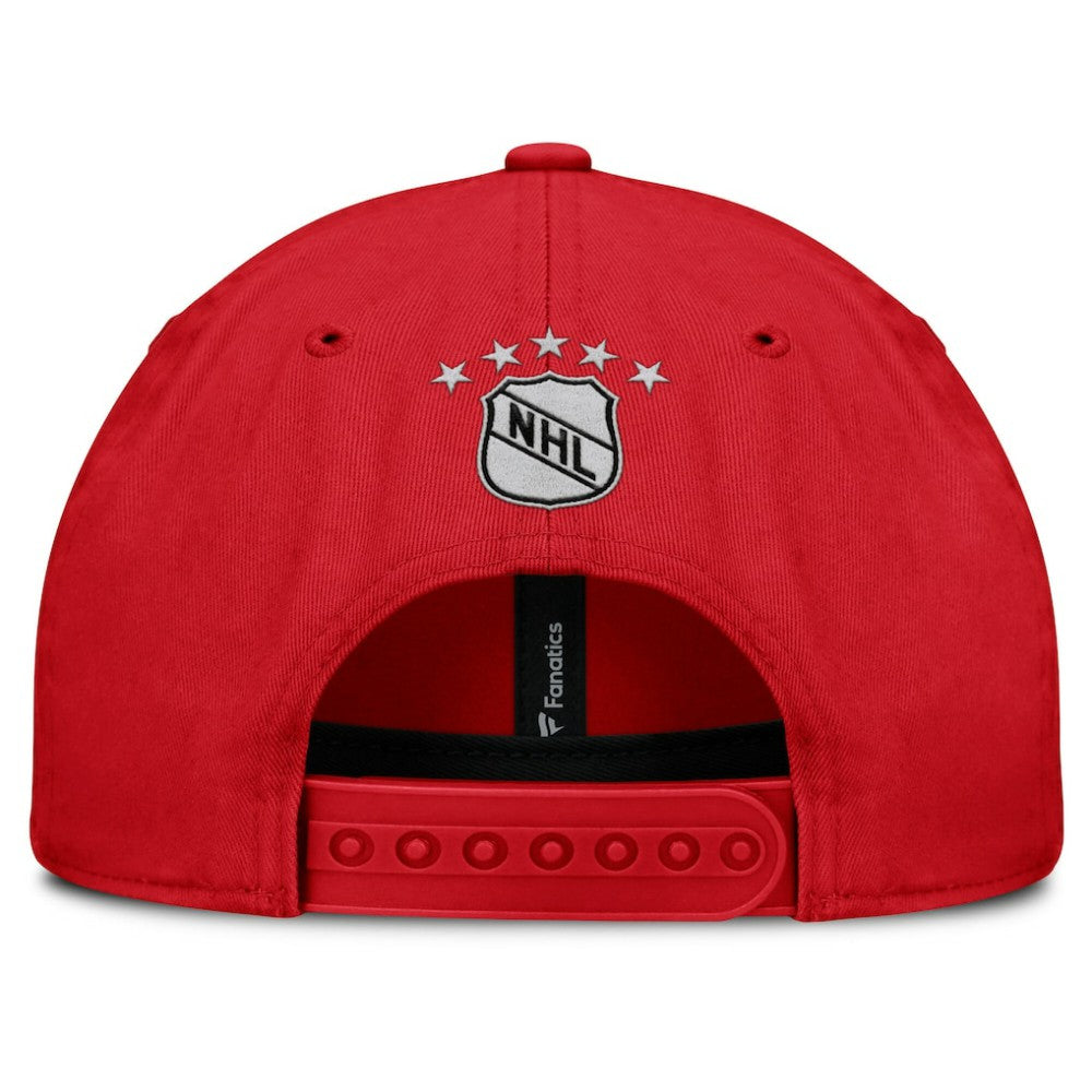 Chicago Blackhawks Fanatics Decades Collection Adjustable Hat - Red Hats