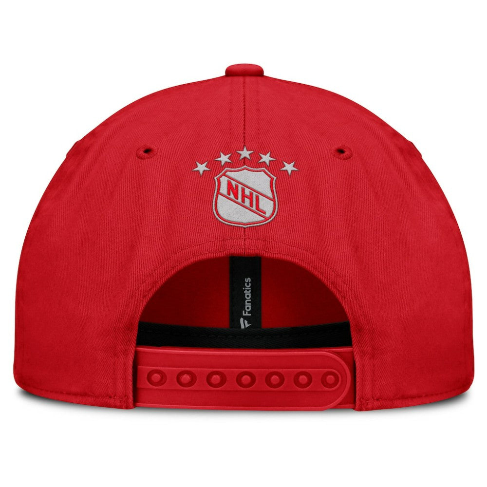 Detroit Red Wings Fanatics Decades Collection Adjustable Hat - Red Hats