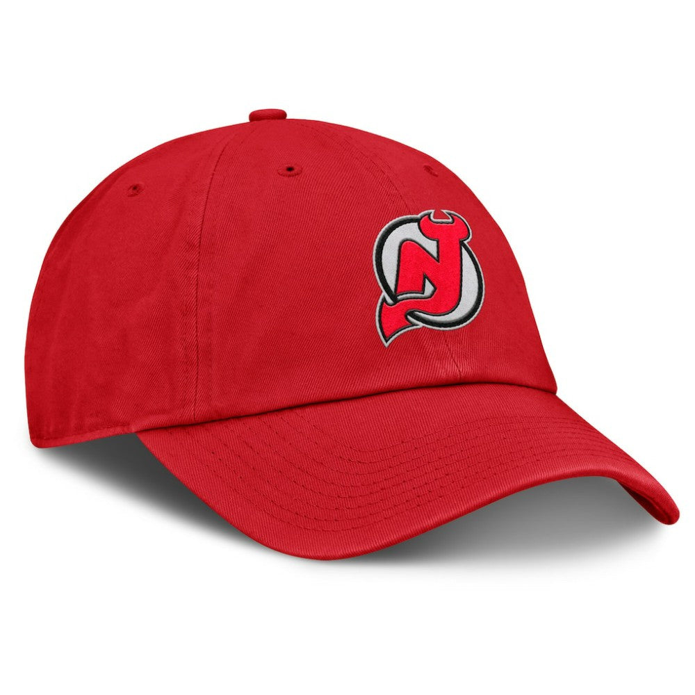 New Jersey Devils Fanatics Decades Collection Adjustable Hat - Red Jerseys