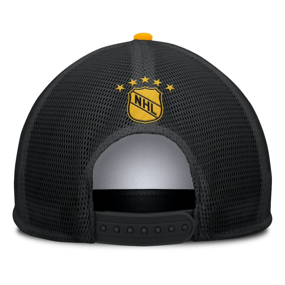 Boston Bruins Fanatics Decades Collection Foam Front Snapback Hat - White/Black Hats