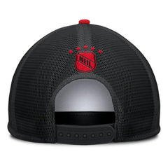 Chicago Blackhawks Fanatics Decades Collection Foam Front Snapback Hat - White/Black Hats