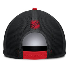 New Jersey Devils Fanatics Decades Collection Foam Front Snapback Hat - White/Red Jerseys