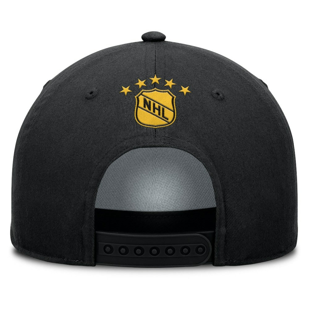 Boston Bruins Fanatics Decades Collection A-Frame Rope Adjustable Hat - Black Hats