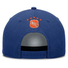 Edmonton Oilers Fanatics Decades Collection A-Frame Rope Adjustable Hat - Royal Hats