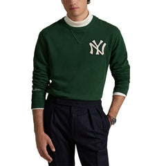 New York Yankees Polo Ralph Lauren Pullover Sweatshirt Green