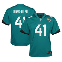Josh Hines-Allen Jacksonville Jaguars Youth Game Jersey - Teal online
