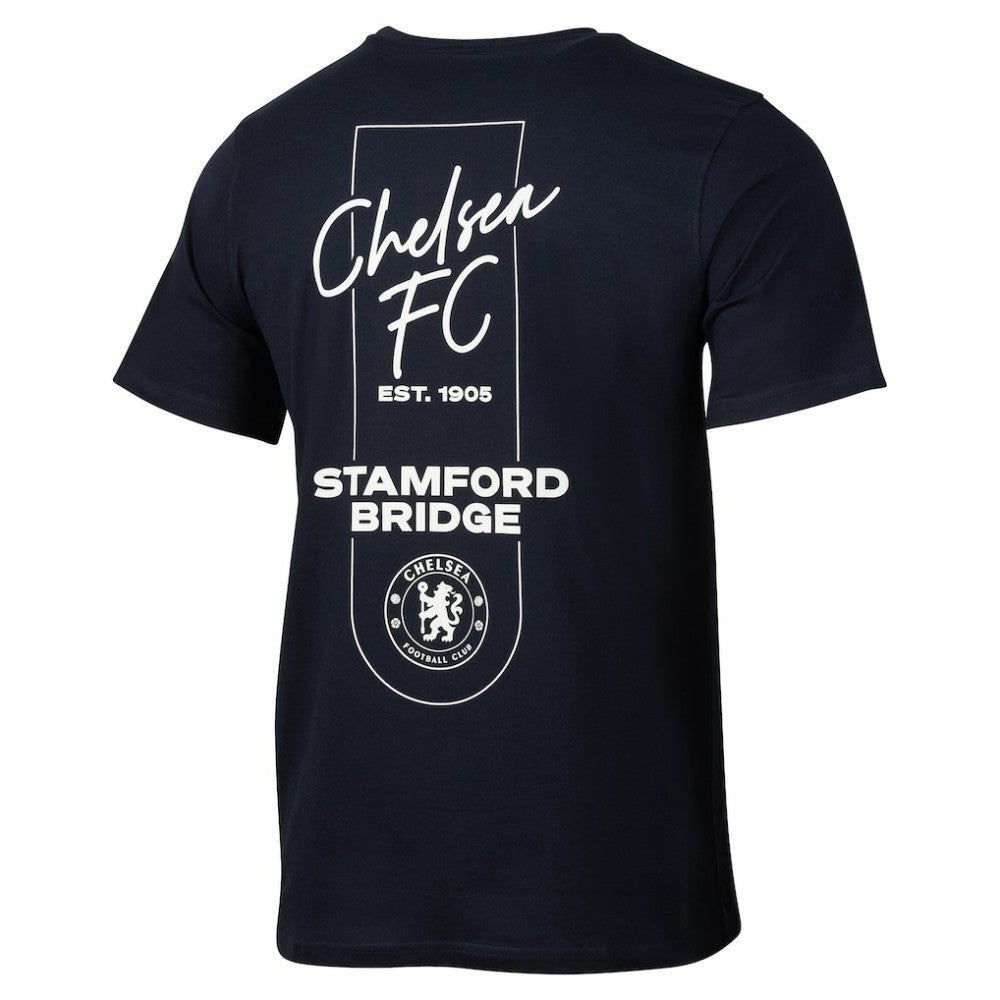 Chelsea Relaxed Heavyweight T-Shirt - Navy online