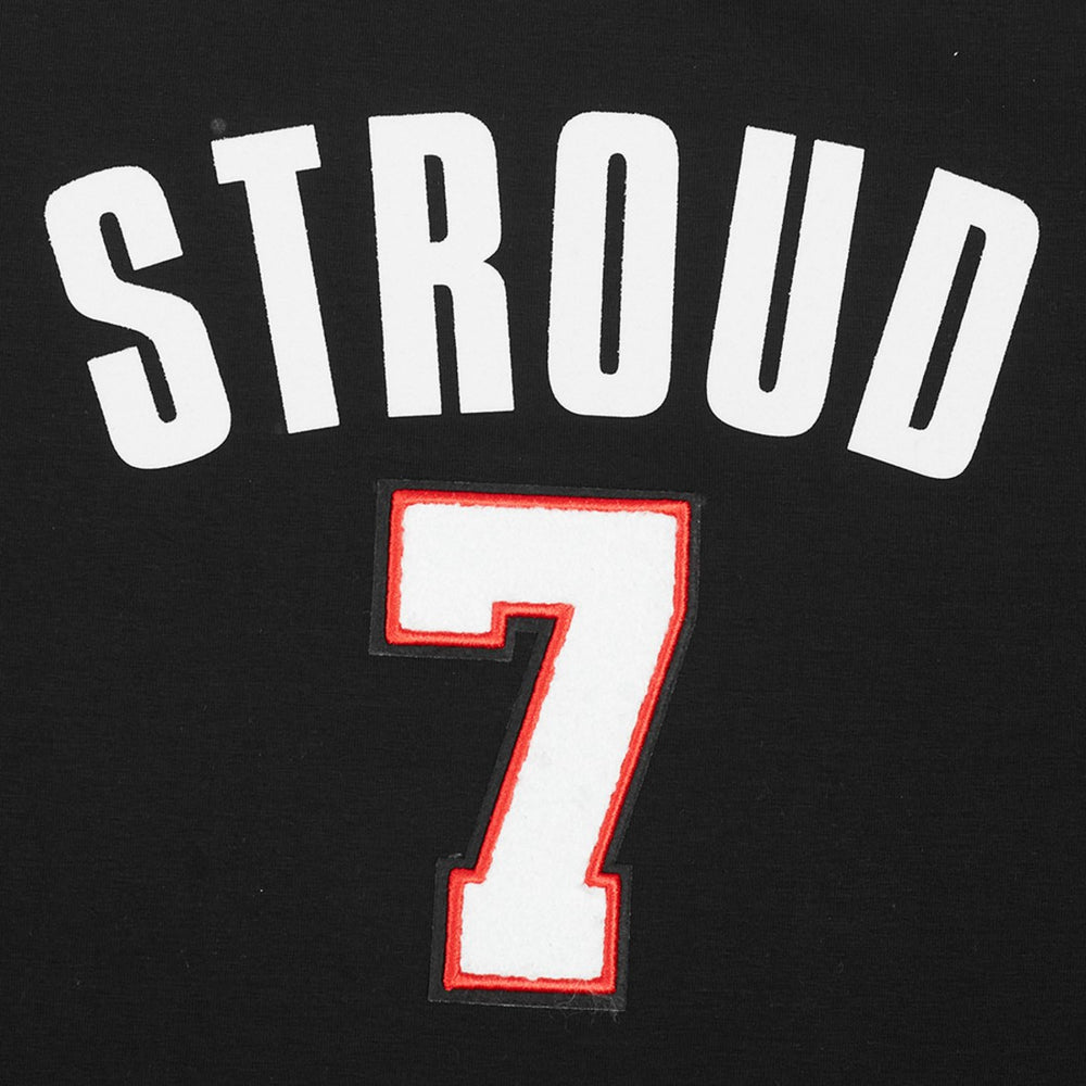 C.J. Stroud Houston Texans Pro Standard Women's Player Name & Number Cropped Boxy T-Shirt - Black sale