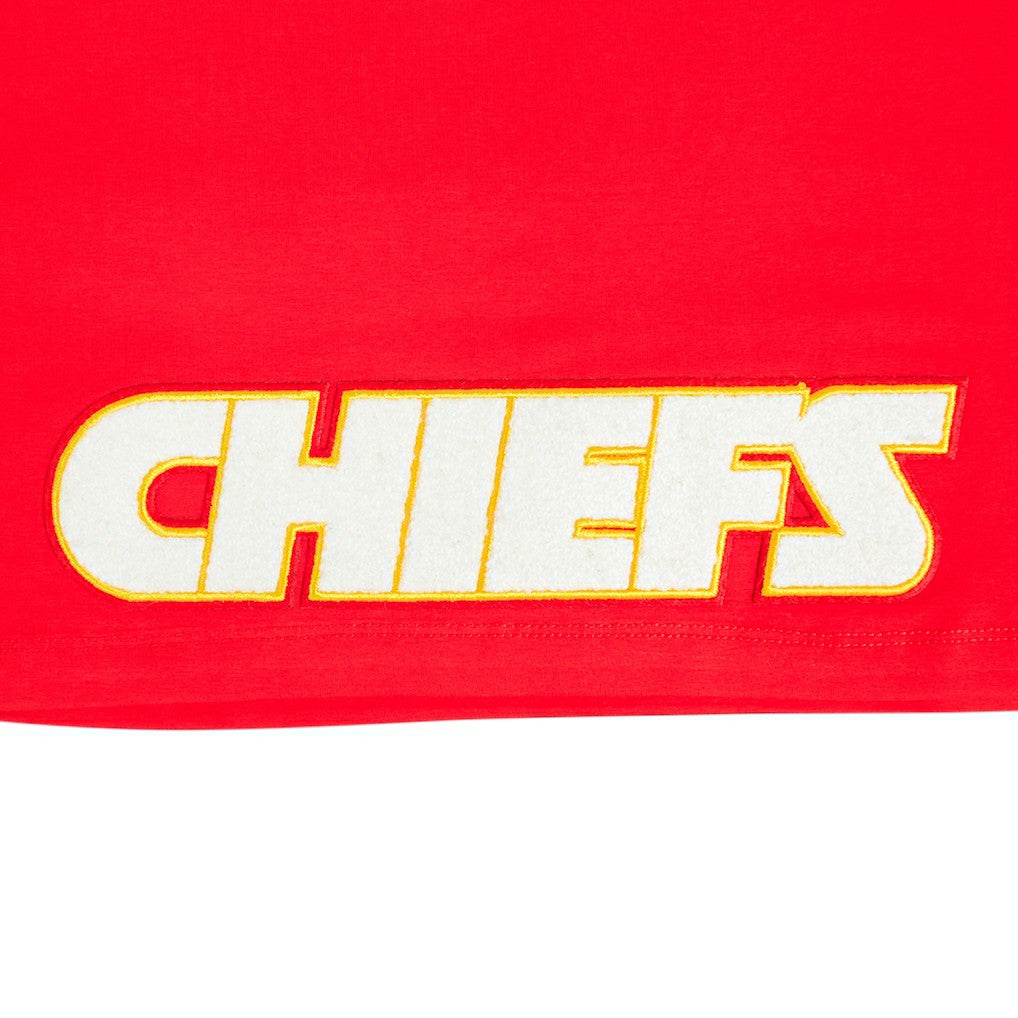 Travis Kelce Kansas City Chiefs Pro Standard Women's Player Name & Number Cropped Boxy T-Shirt - Red cheap