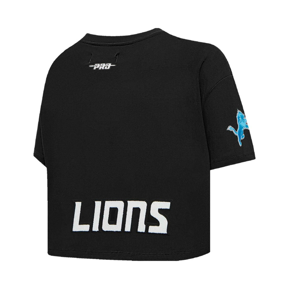 Amon-Ra St. Brown Detroit Lions Pro Standard Women's Player Name & Number Cropped Boxy T-Shirt - Black on sale