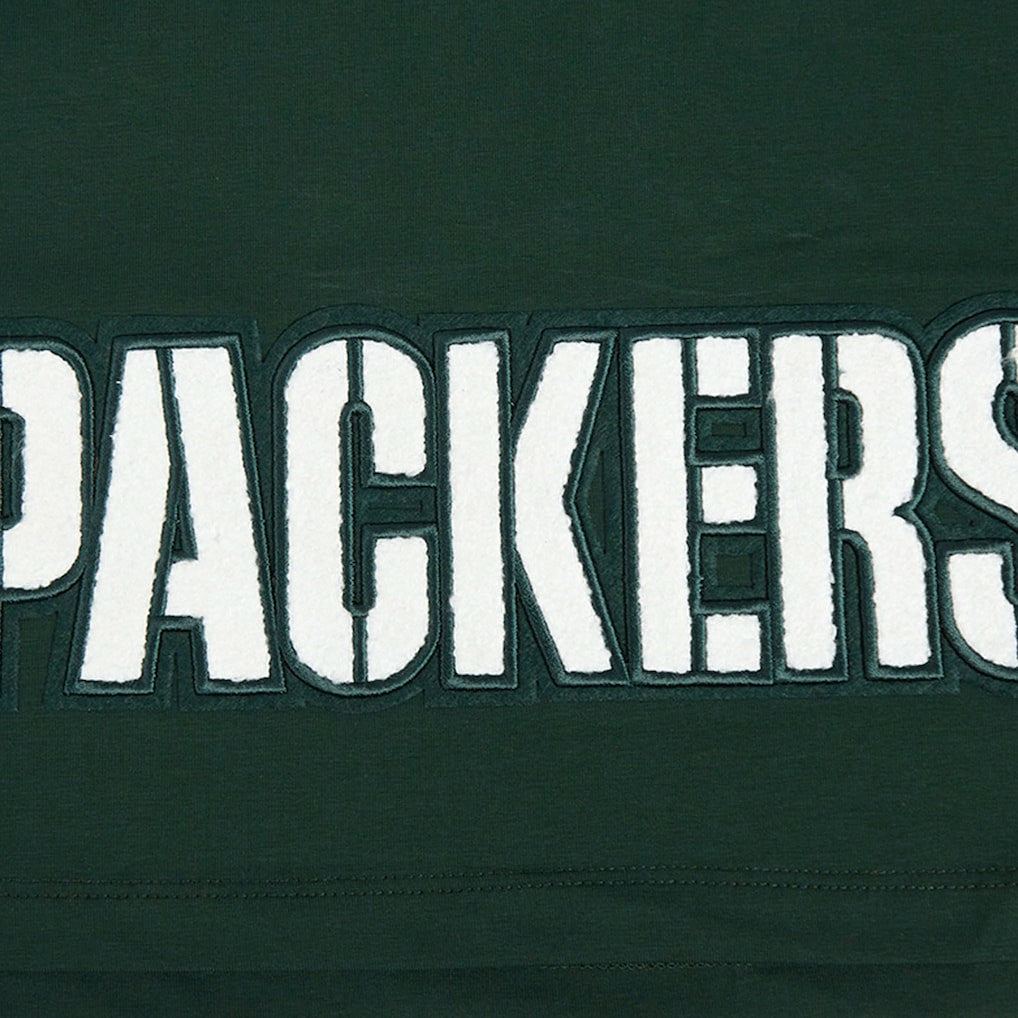 Jordan Love Green Bay Packers Pro Standard Women's Player Name & Number Cropped Boxy T-Shirt - Green outlet