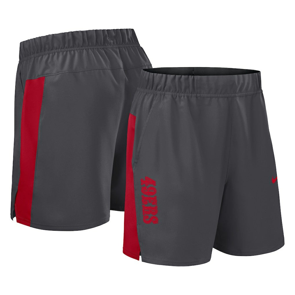 San Francisco 49ers Woven Victory Dri-FIT Shorts - Gray outlet