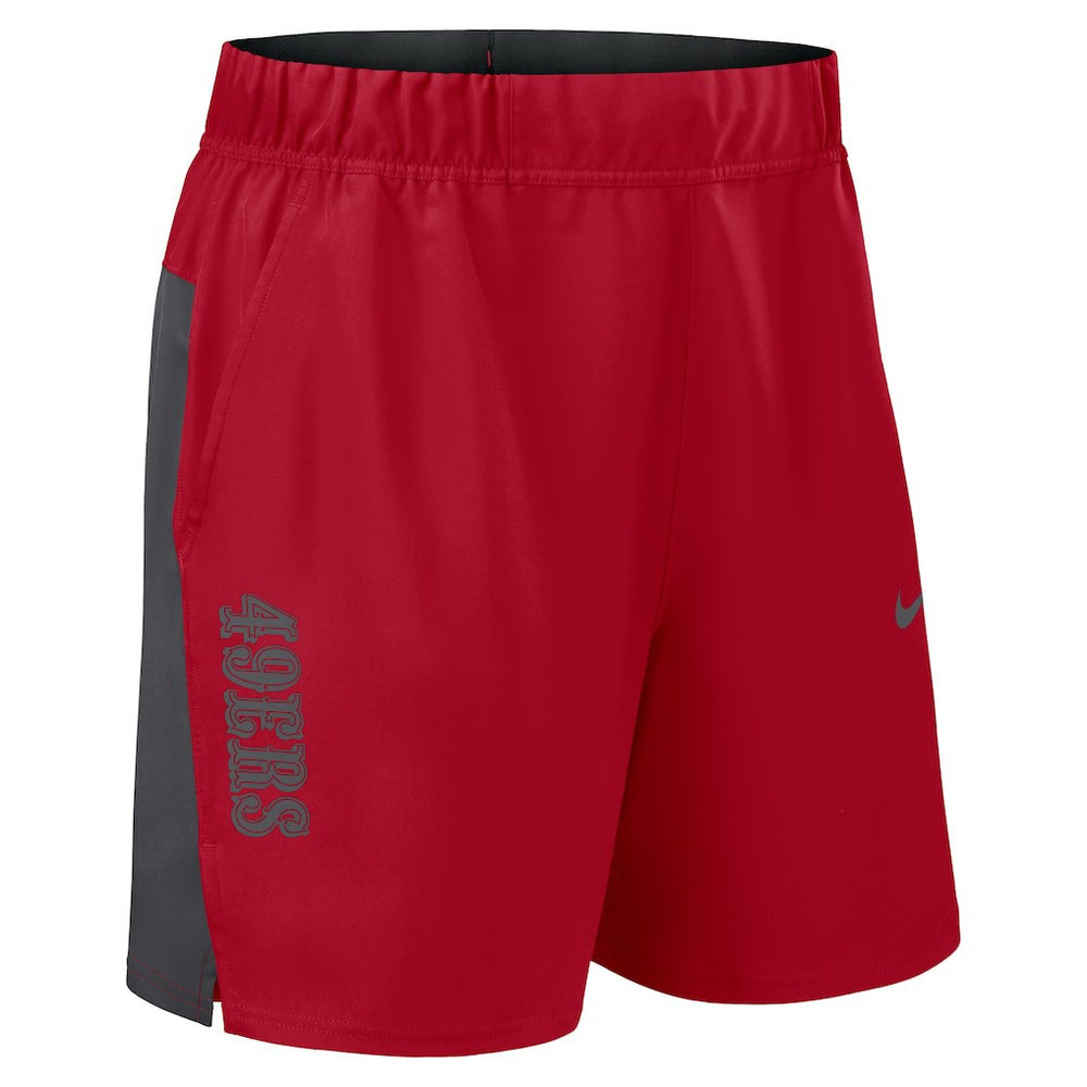 San Francisco 49ers Woven Victory Dri-FIT Shorts - Scarlet outlet