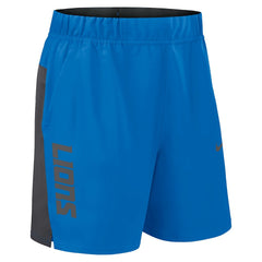 Detroit Lions Woven Victory Dri-FIT Shorts - Blue cheap