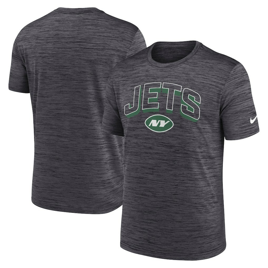 New York Jets Primetime Velocity Dri-FIT T-Shirt - Charcoal cheap