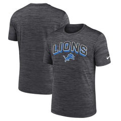 Detroit Lions Primetime Velocity Dri-FIT T-Shirt - Charcoal discount