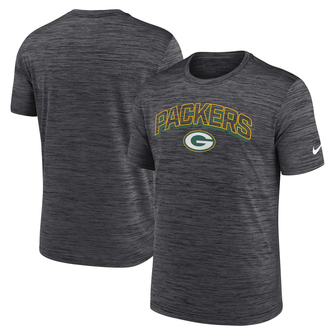 Green Bay Packers Primetime Velocity Dri-FIT T-Shirt - Charcoal sale