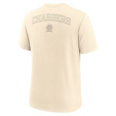 Los Angeles Chargers Glory Tri-Blend T-Shirt - Cream cheap